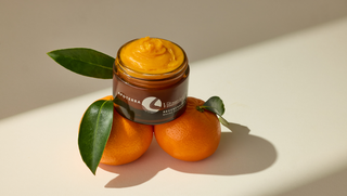 vitamin C balm with oranges