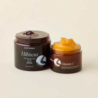 Hibiscus Mud and Vitamin C Balm Ultimate Glow Masking Duo