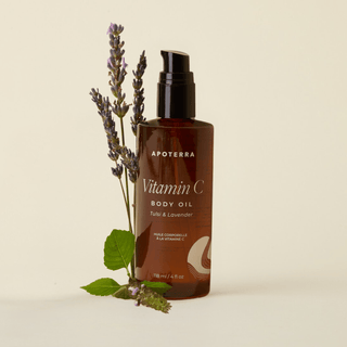 Tulsi and Lavender Vitamin C Body Oil