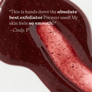 Apoterra Hibiscus Exfoliating Mud review absolute best clean skincare exfoliator. Leaves skin feeling smooth.