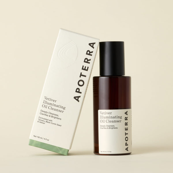 Apoterra Vetiver Illuminating Oil Cleanser main product image
