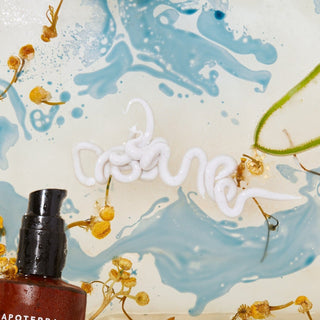 Apoterra Chamomile & Tansy Hydrating Cream Cleanser texture swatch