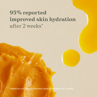 Apoterra Sea Berry Holy Grail Skincare Duo customer review stating a 95% improvement in skin hydration 