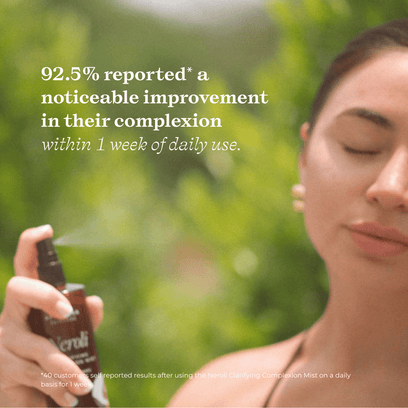 Neroli Clarifying Mist by Apoterra noticeably improves complexion