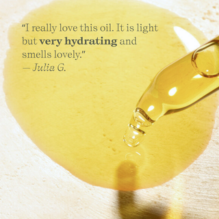Apoterra Rose Nourishing Facial Oil is light & very hydrating. Smells lovely states one customer review.