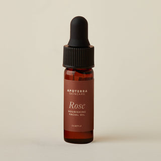 Rose Nourishing Facial Oil travel-sized sample bottle main product image