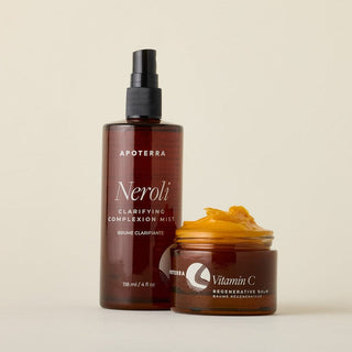 Vitamin C Brightening Duo with Neroli Mist and Vitamin C Balm for radiant skin