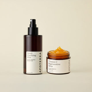 Vitamin C Brightening Duo with Neroli Mist and Vitamin C Balm for radiant skin